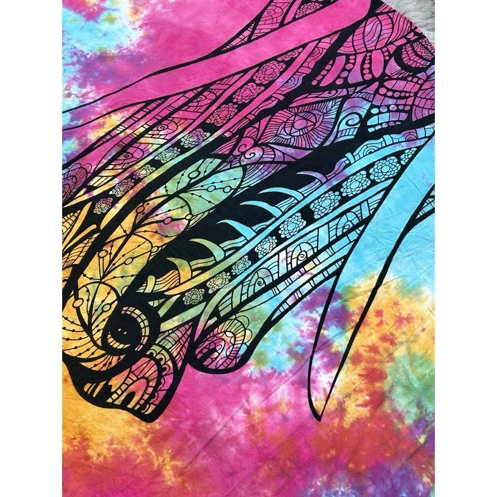 Mandala Tapestry Indian WallHanging‎ Decor Bohemian Hippie Poster Throw 49